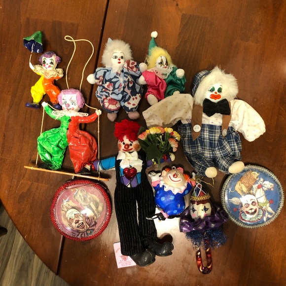 Vintage Other - Vintage Clown Doll Collection